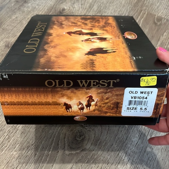 Old West Toddler Cowgirl Boots - Picture 3 of 11